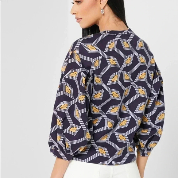 TED BAKER Lipsah Modernity Printed Sweatshirt - Picture 2 of 10